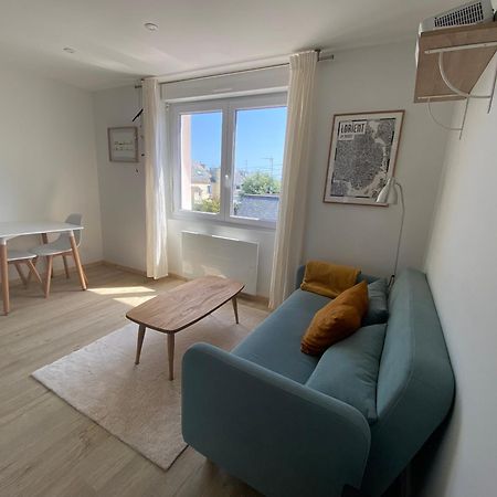 Studio Lumineux, Proche Centre-Ville Et Plages Lorient Bagian luar foto