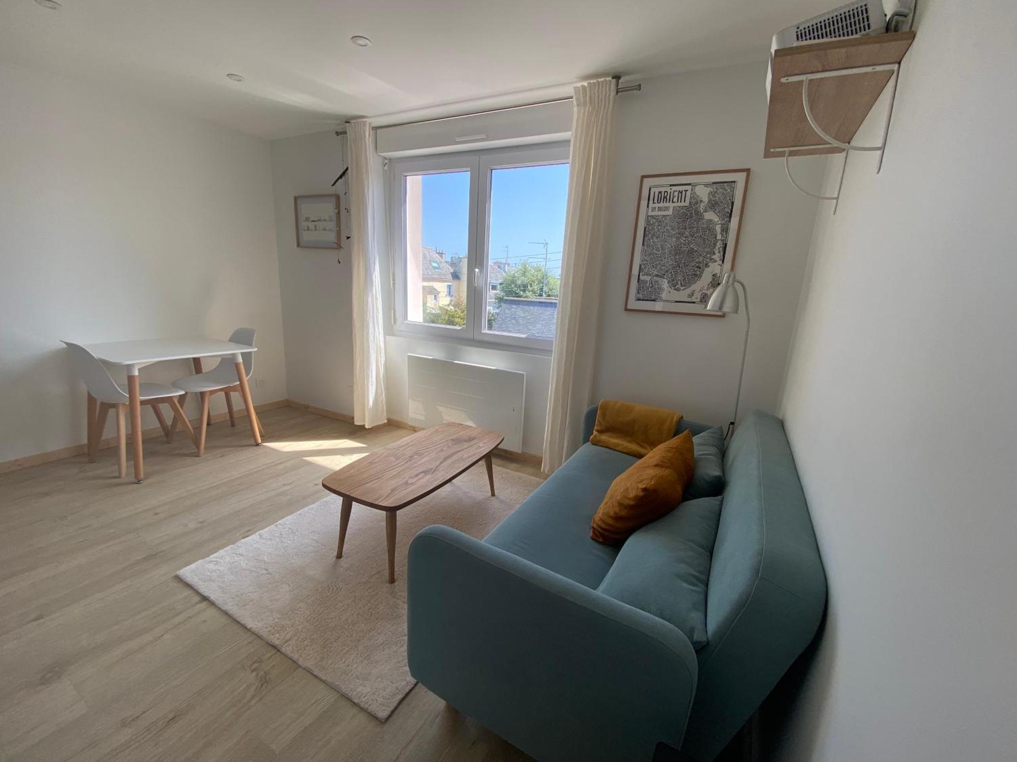 Studio Lumineux, Proche Centre-Ville Et Plages Lorient Bagian luar foto